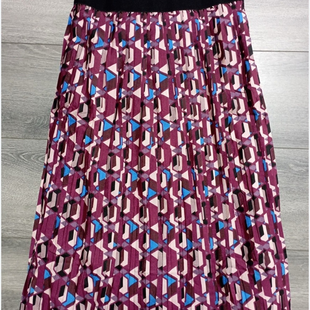 mark. A-Line Skirt in Purple and Blue